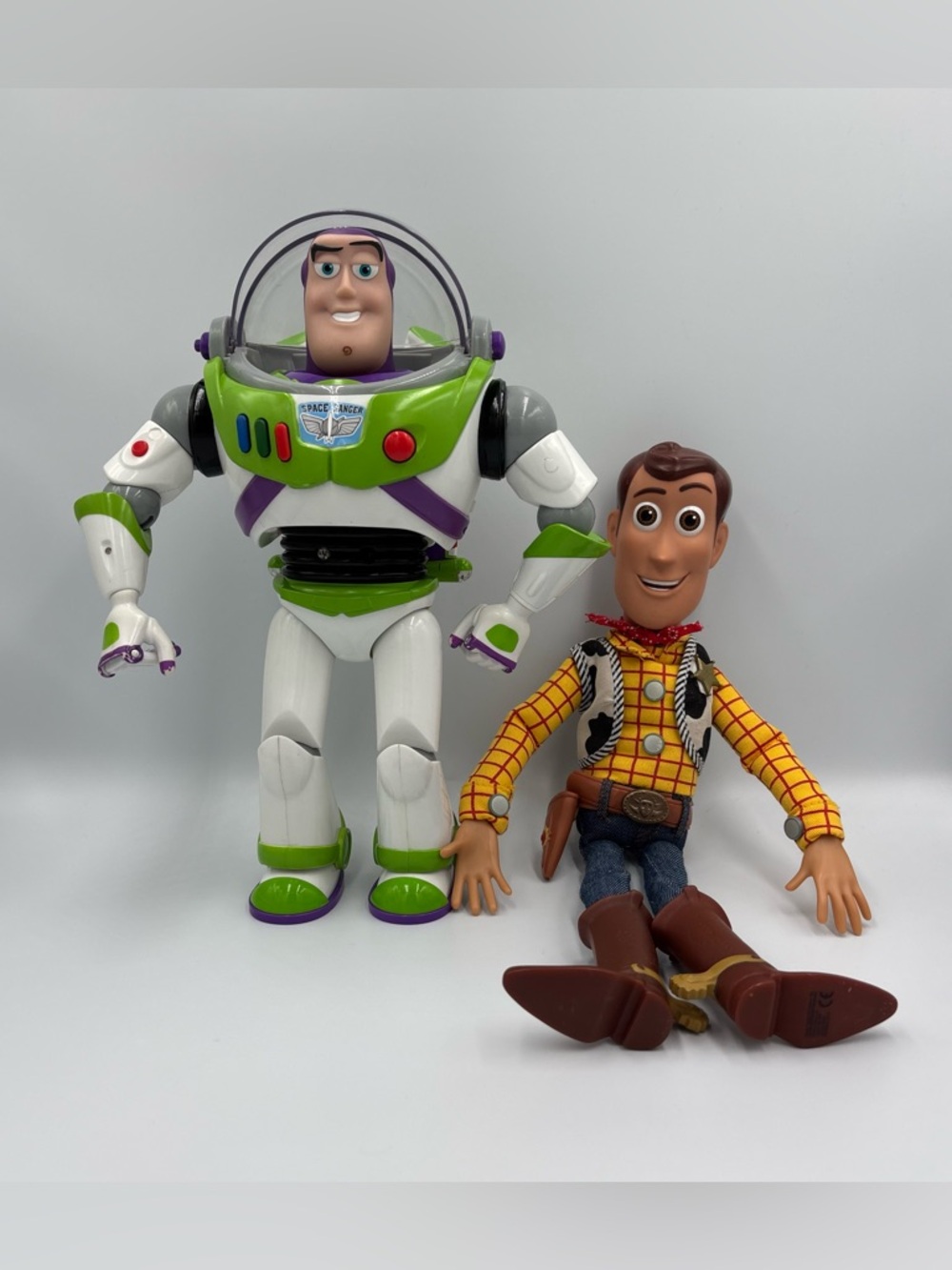 RARE Disney Store Exclusive Toy Story 3 Toy Lot- Woody + Buzz Lightyear (WORKS)
